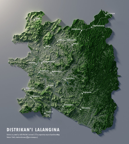 Map of Lalangina