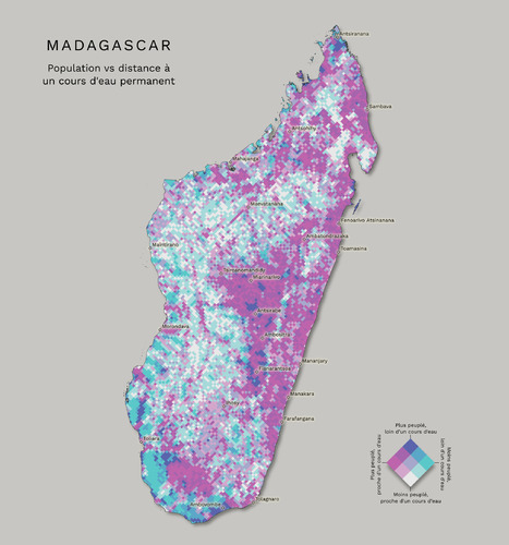 Madagascar distance to waterway